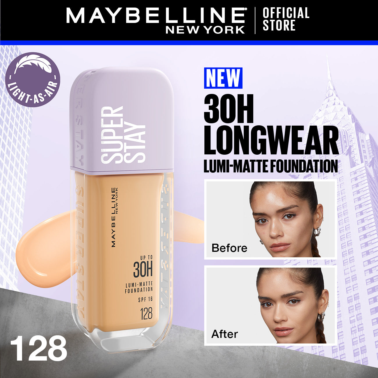 Maybelline Superstay Lumi Matte Liquid Foundation