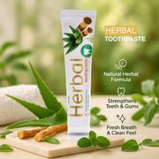 Herbal Toothpaste with Aloe Vera & Miswak & Tea Tree