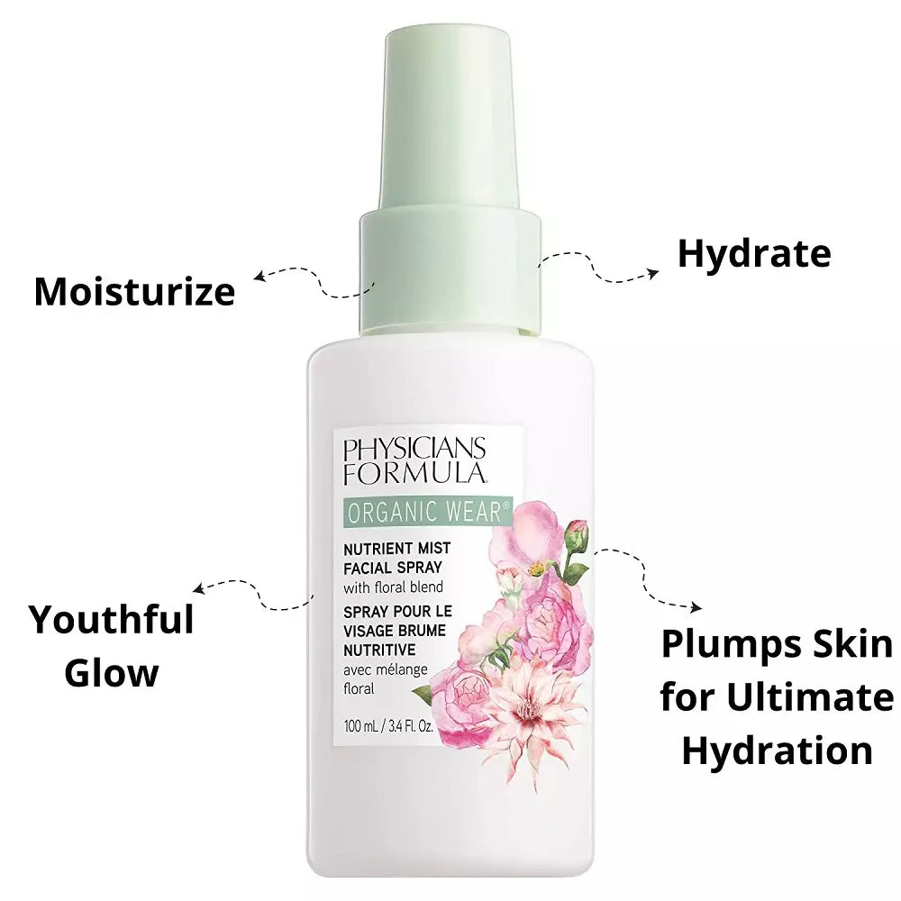 Physicians Formula Organic Wear Nutrient Mist Facial Spray 100ml