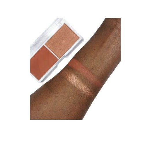 Revolution Relove Colour Play Blushed Blush and highlighter duo Baby