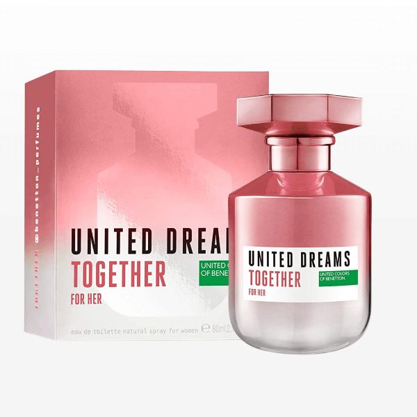 Benetton United Dreams Together EDT For Her 80ml