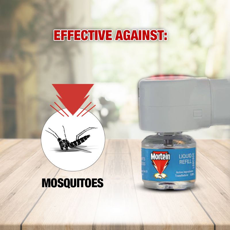 Mortein Mosquito Repellent Refill 60 Nights Fragrant 42ml - Pack of 3