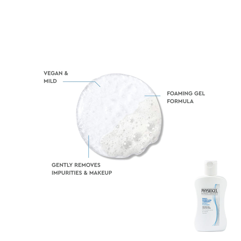 Physiogel Daily Moisture Therapy Dermo-Cleanser For Face 150ml