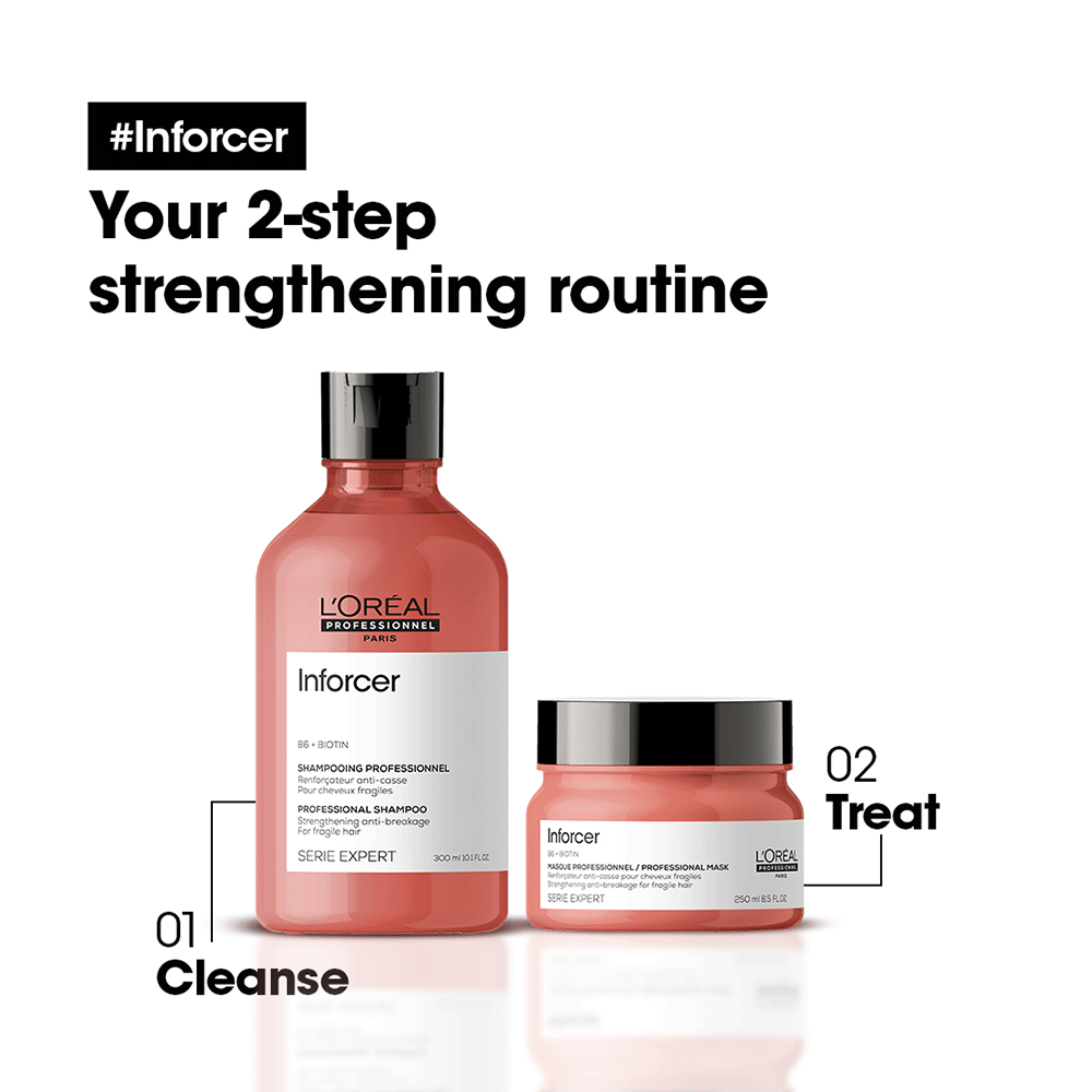 L'Oreal Professionnel Serie Expert Restage Inforcer Shampaoo 300ml- For Weak & Brittle Hair