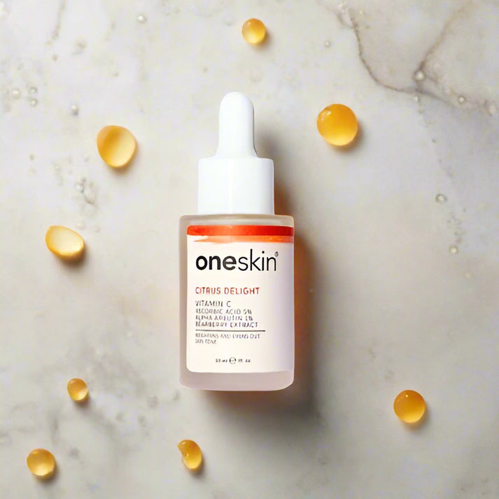 OneSkin Citrus Delight Vitamin C 5% Alpha Arbutin 1% Bearberry Extract Serum 30ml