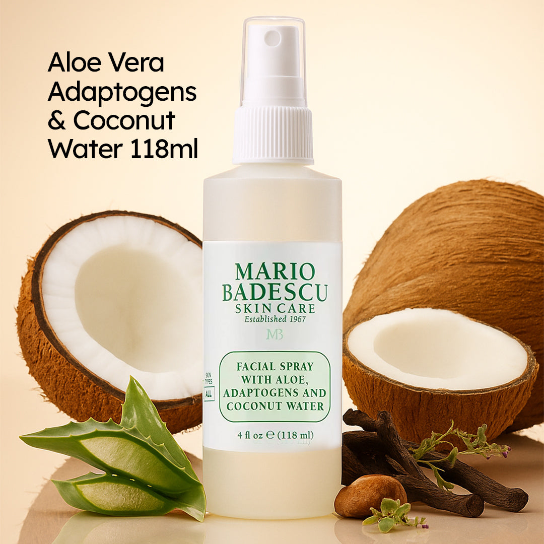 Mario Badescu Facial Spray with Aloe Vera Adaptogens & Coconut Water 118ml