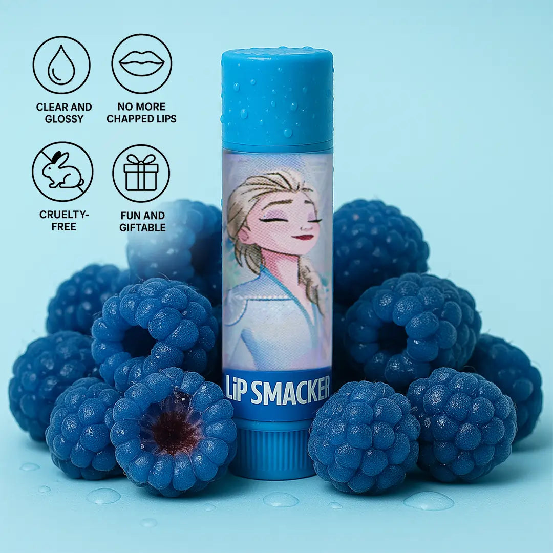 Lip Smacker Disney Frozen II Elsa Northern Blue Raspberry Lip Balm