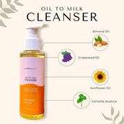Klean Beauty Oil to Milk Cleanser 120ml