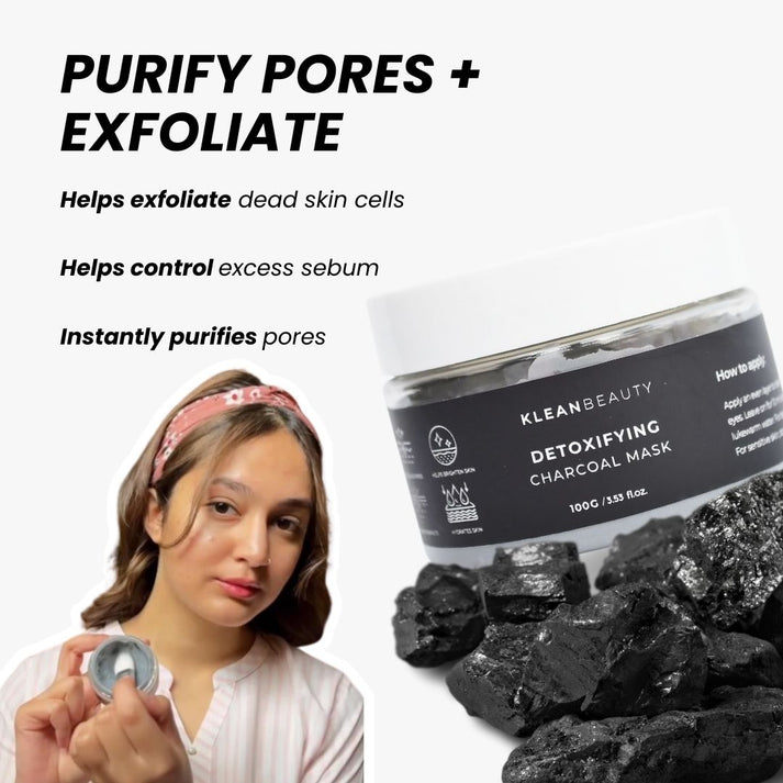 Klean Beauty Detoxifying Charcoal Mask 100g