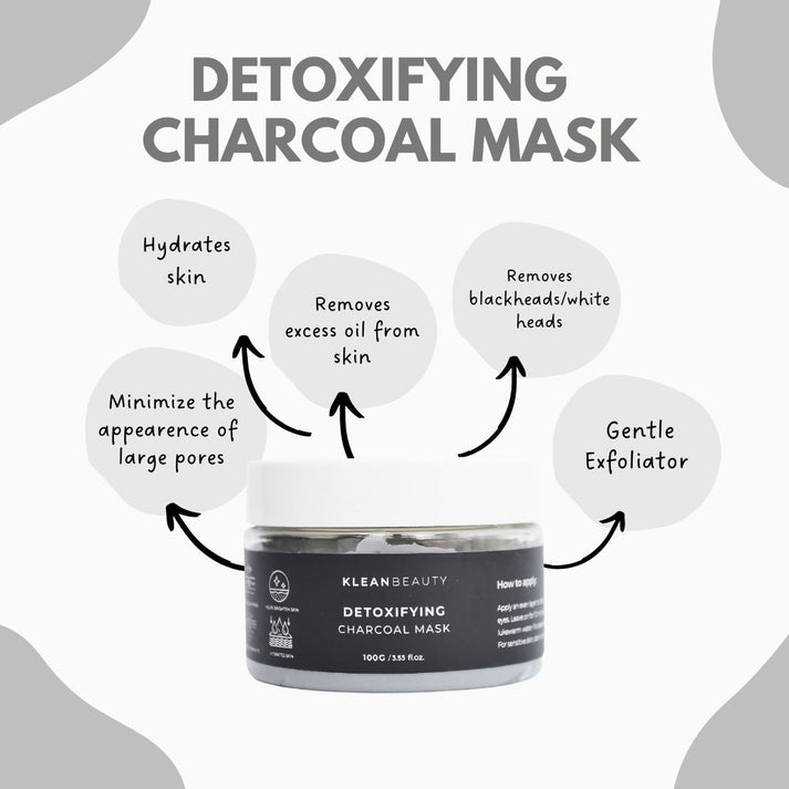Klean Beauty Detoxifying Charcoal Mask 50g