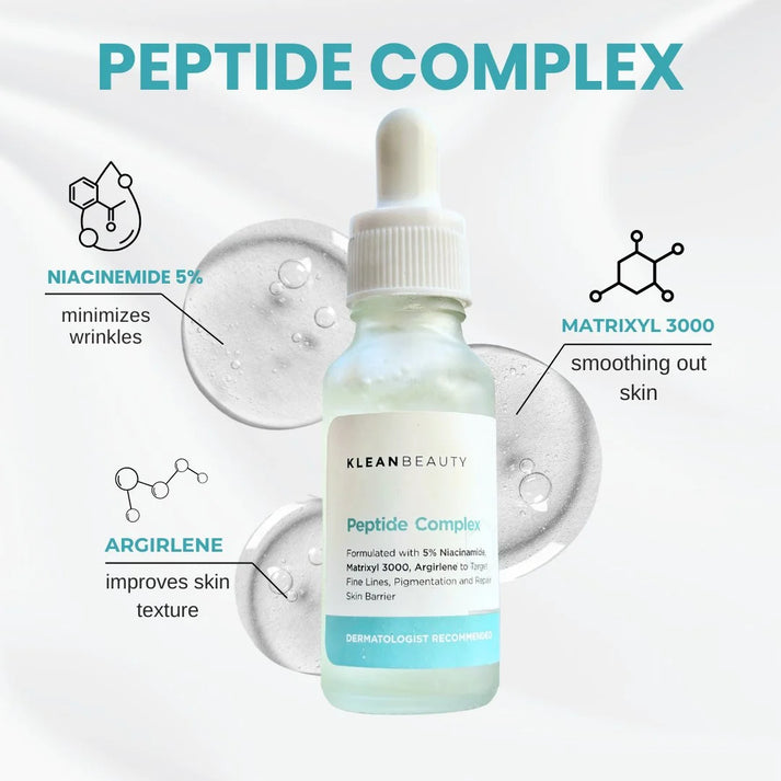 Klean Beauty Peptide Complex Serum 20ml