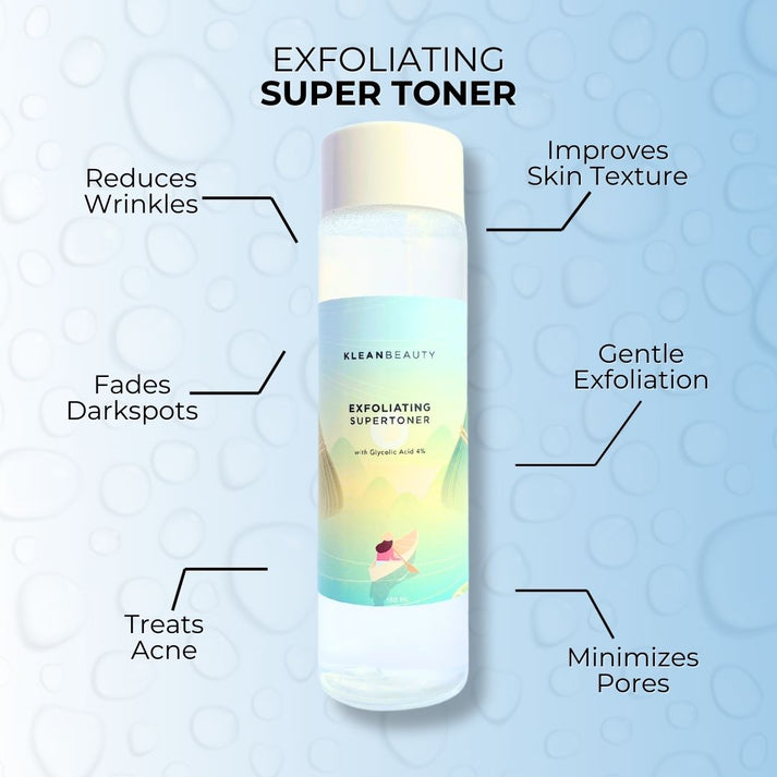 Klean Beauty Exfoliating Super Toner 55ml