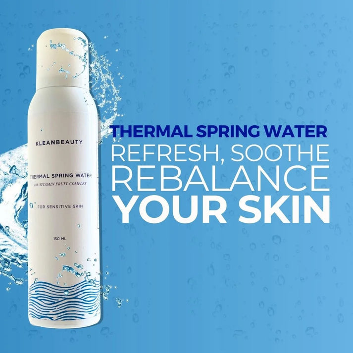 Klean Beauty Thermal Spring Water 150ml