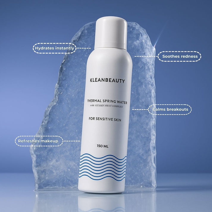 Klean Beauty Thermal Spring Water 150ml