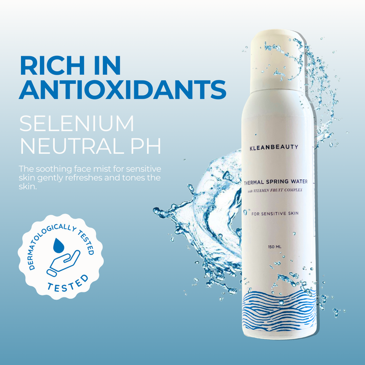 Klean Beauty Thermal Spring Water 150ml