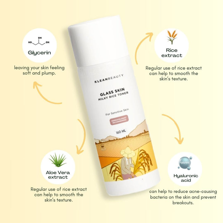 Klean Beauty Milky Toner 160ml