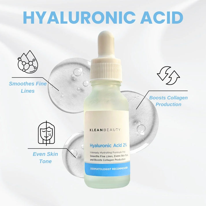 Klean Beauty Hyaluronic Acid Serum