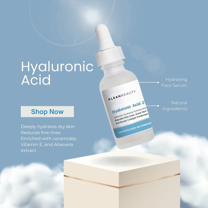 Klean Beauty Hyaluronic Acid Serum