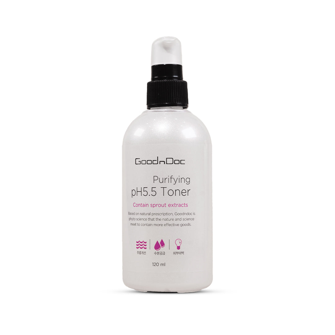 GoodnDoc Purifying pH 5.5 Toner 120ml