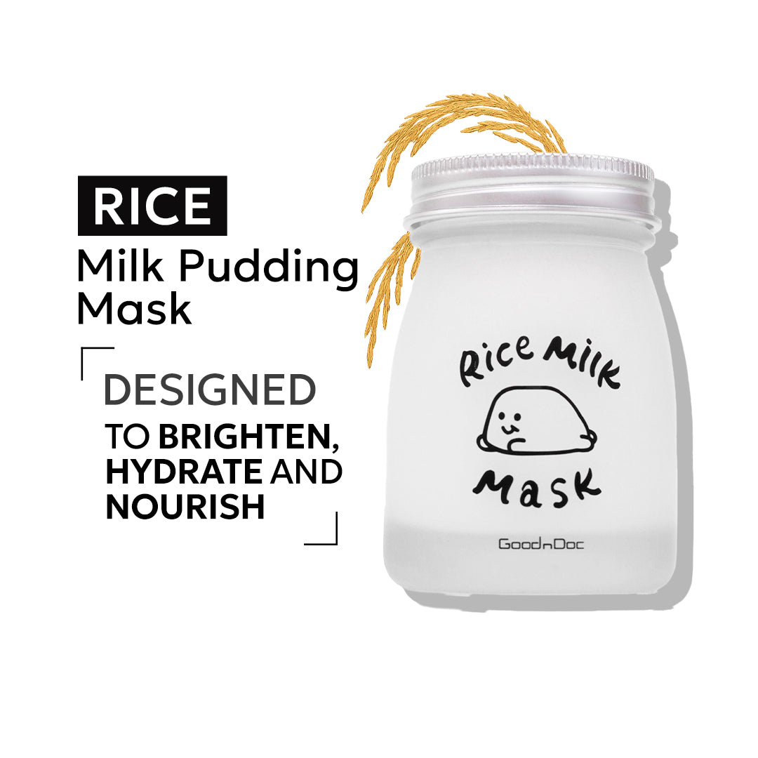 GoodnDoc Rice Milk Pudding Mask 100g