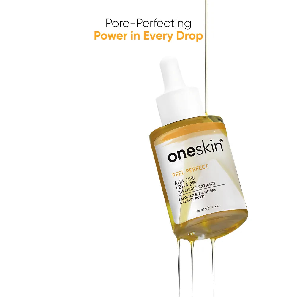 One Skin Peel Perfect AHA 15% + BHA 2%, Turmeric Extract 30ml