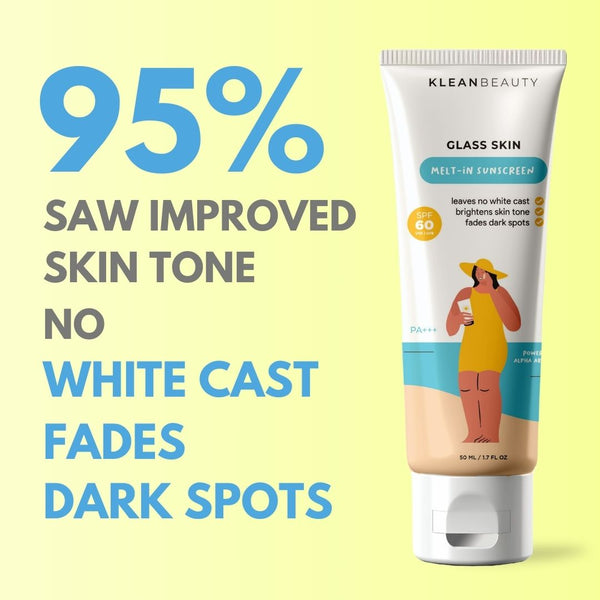Klean Beauty Melt in Hydrating Sunscreen 50ml