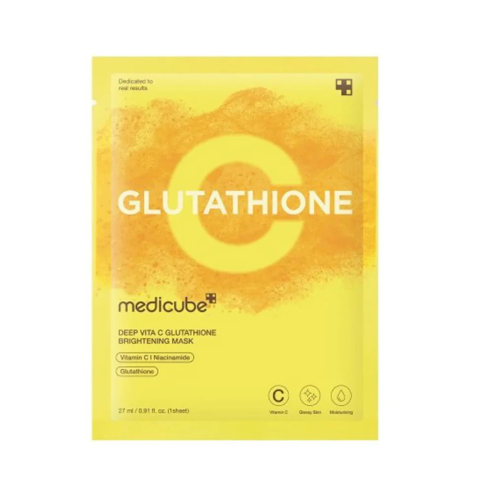 Medicube Deep Vita C Glutathione Brightening Mask