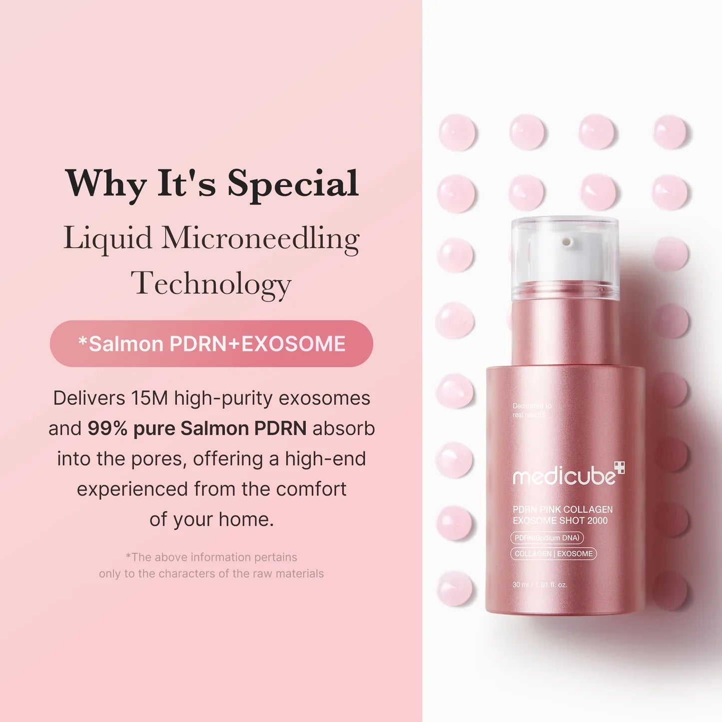 Medicube PDRN Pink Collagen Exosome Shot 7500 30ml