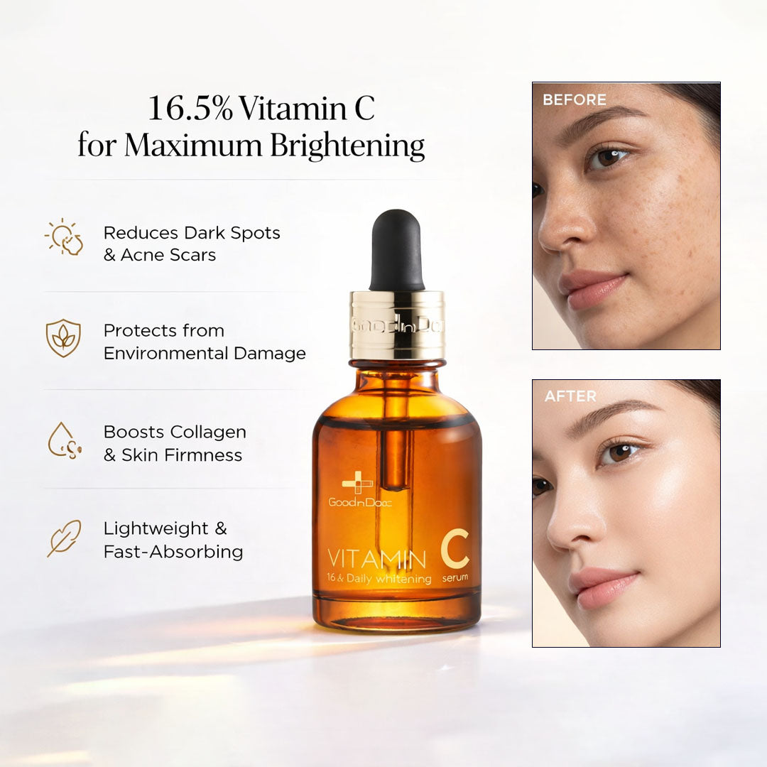 GoodnDoc Vitamin C-16.5 Daily Whitening Serum 30ml