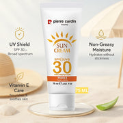 Sun Cream 30 SPF High Protection 75ml