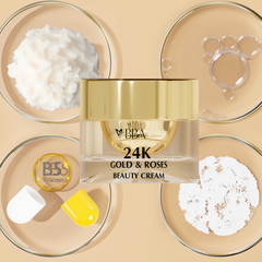24K Gold & Roses Beauty Cream