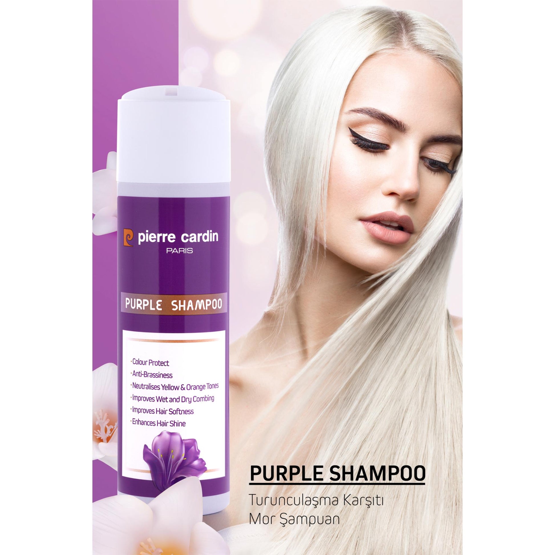 Purple Shampoo 200ml - Pierre Cardin Pakistan 