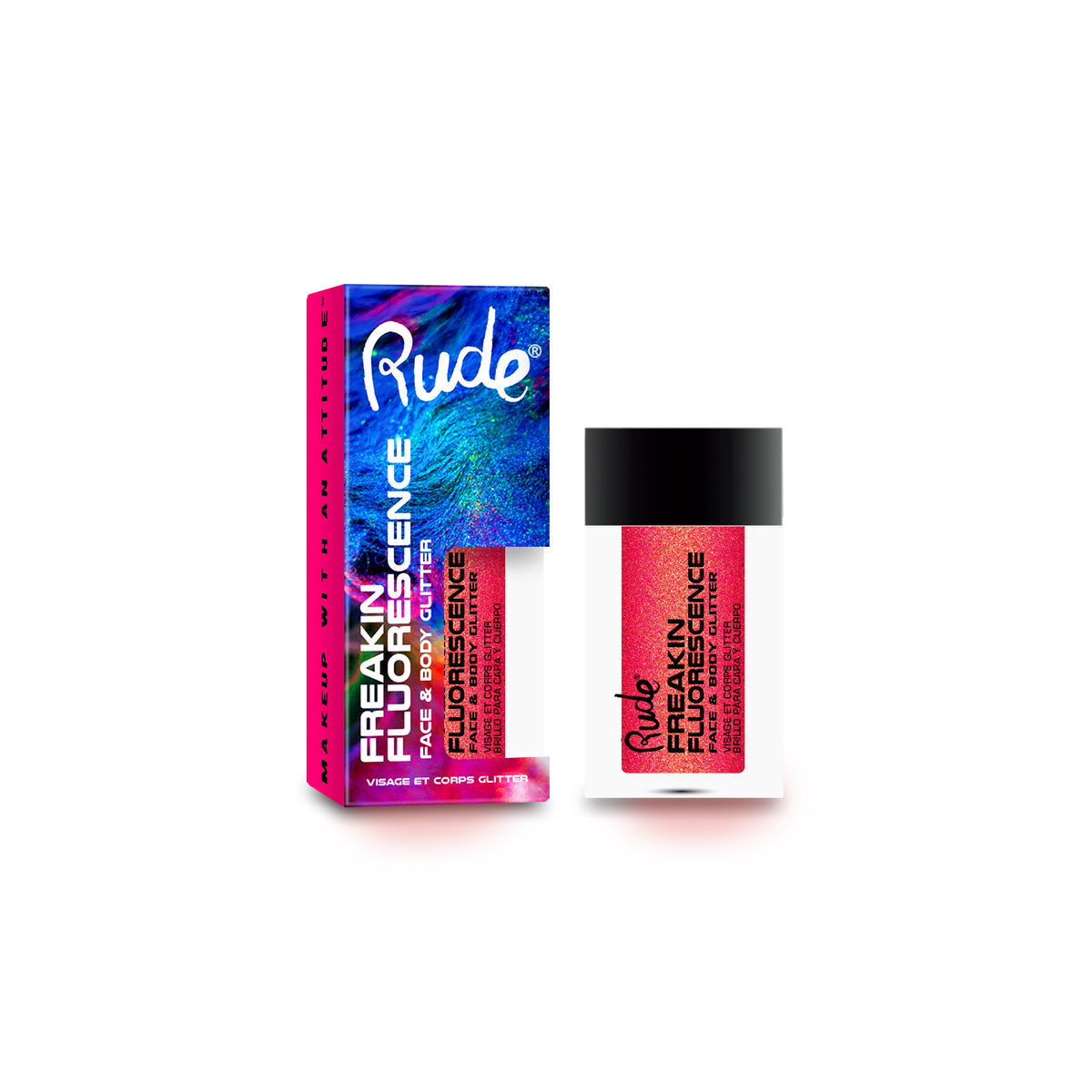 Freakin Fluorescence Face and Body Glitter