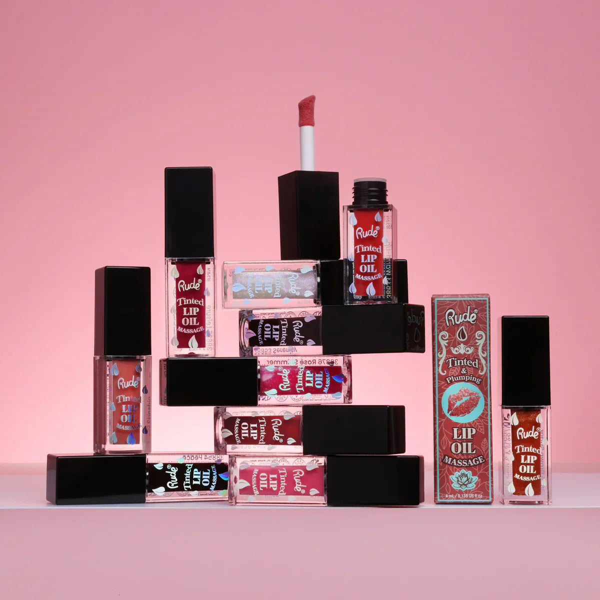 Lip Oil Massage Tinted & Plumping Lip Oil