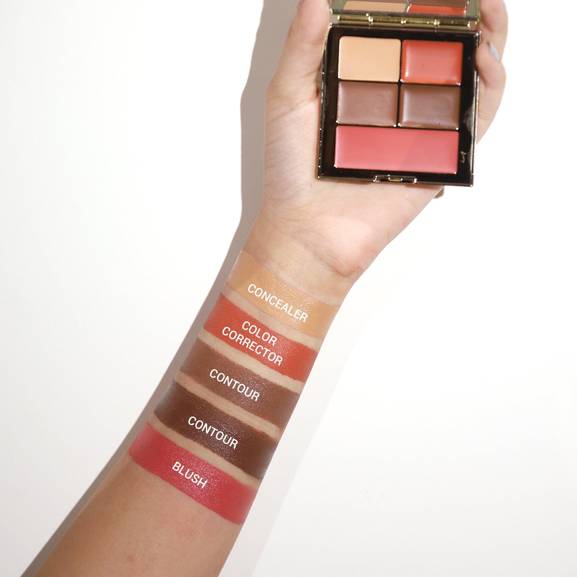 24K Gold & Roses Sculpt Palette