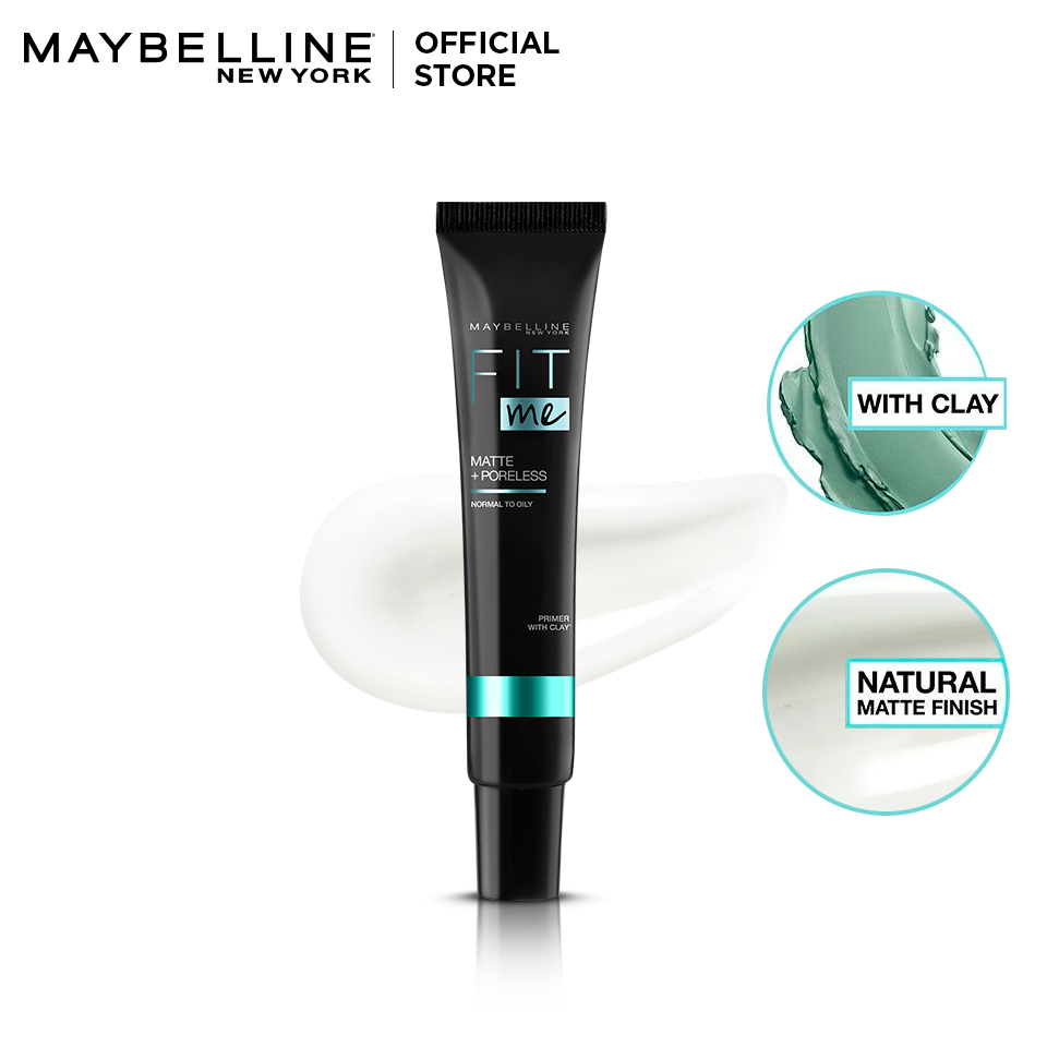 Maybelline New York Fit Me Matte & Poreless Primer - For Normal to Oily Skin