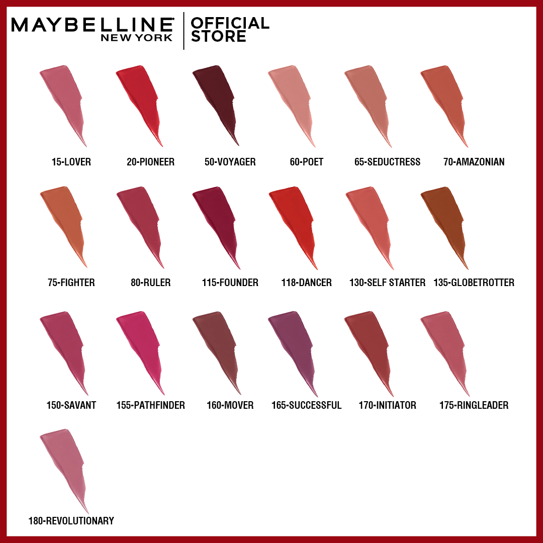 Maybelline New York SuperStay Matte Ink Liquid Lipstick