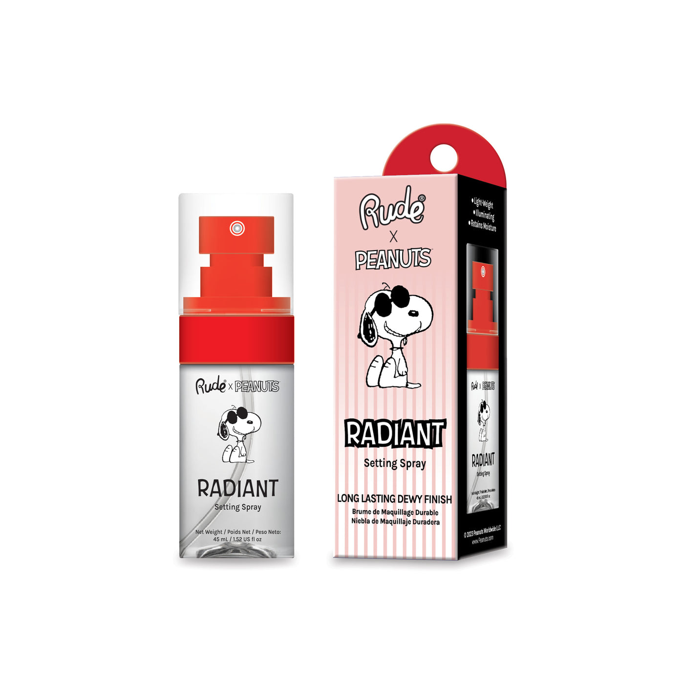 Peanuts Setting Spray