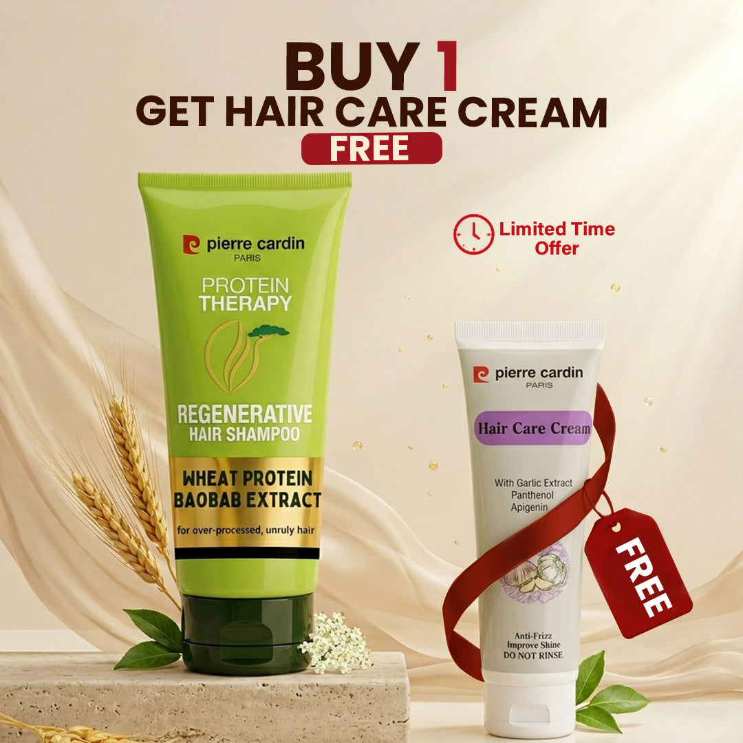 Buy 1 Protein Therapy Shampoo Get 1 Hair Care Cream Free