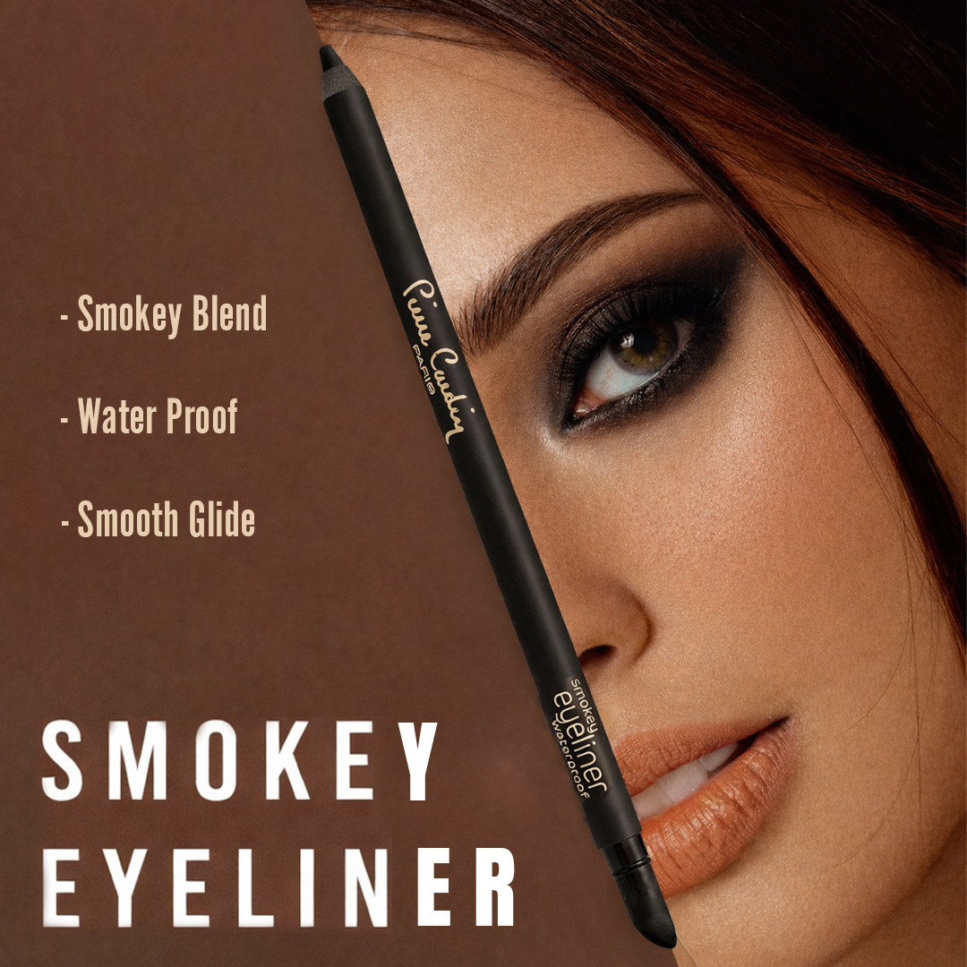 Smokey Waterproof Eyeliner - Black