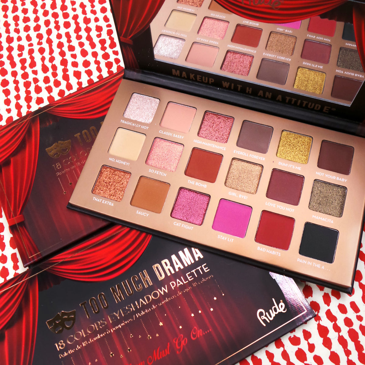 Too Much Drama 18 Eyeshadow Palette