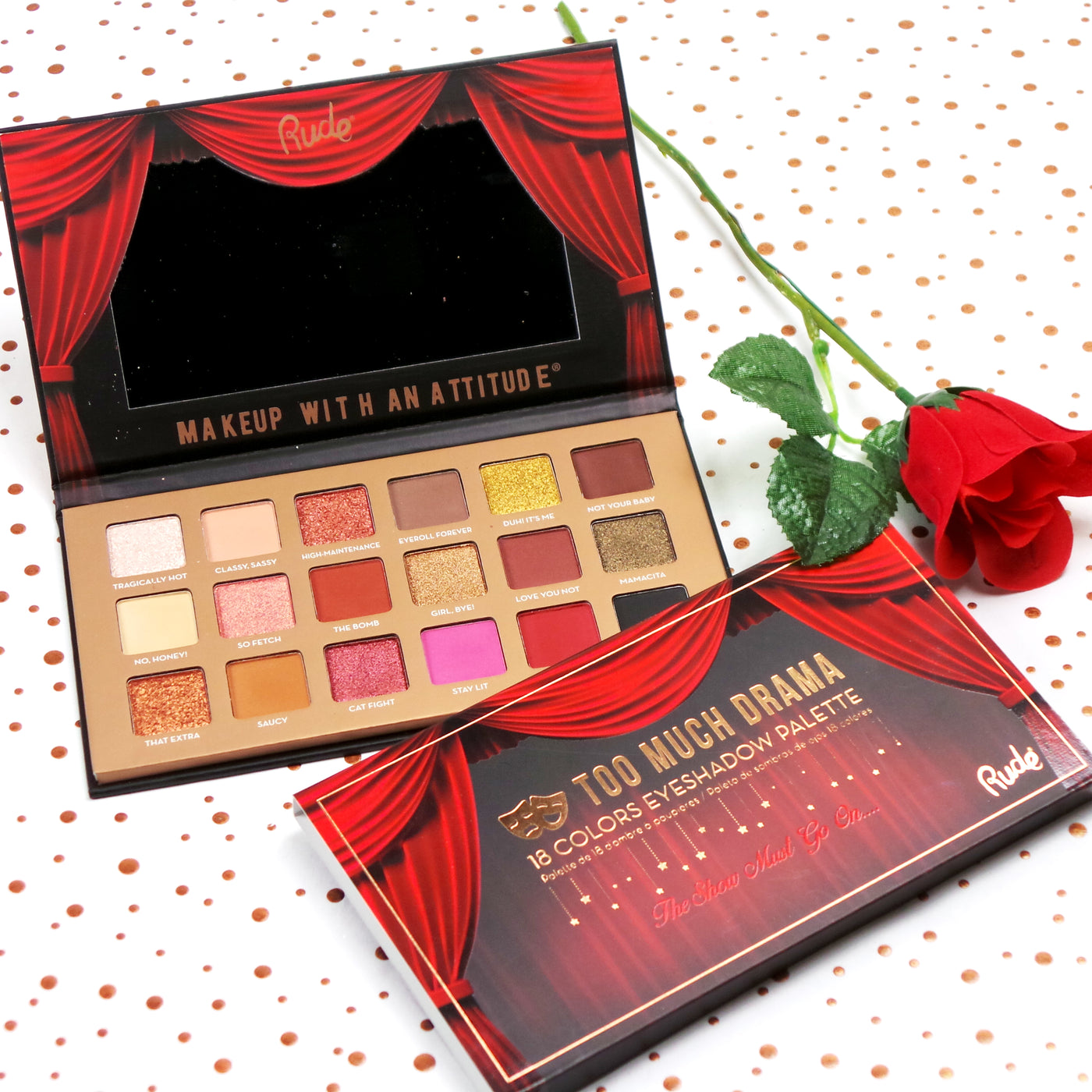 Too Much Drama 18 Eyeshadow Palette