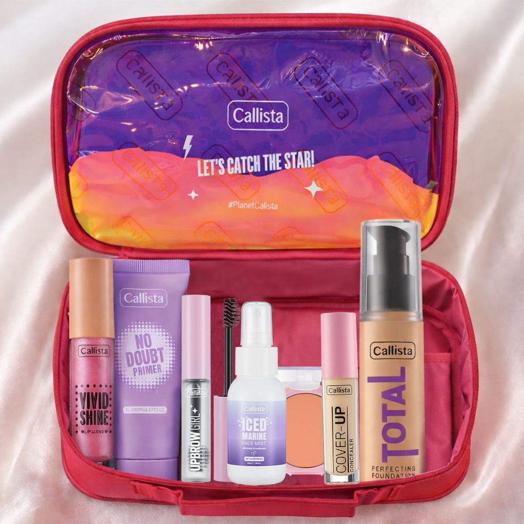 Callista Beauty Makeup Neon Bag