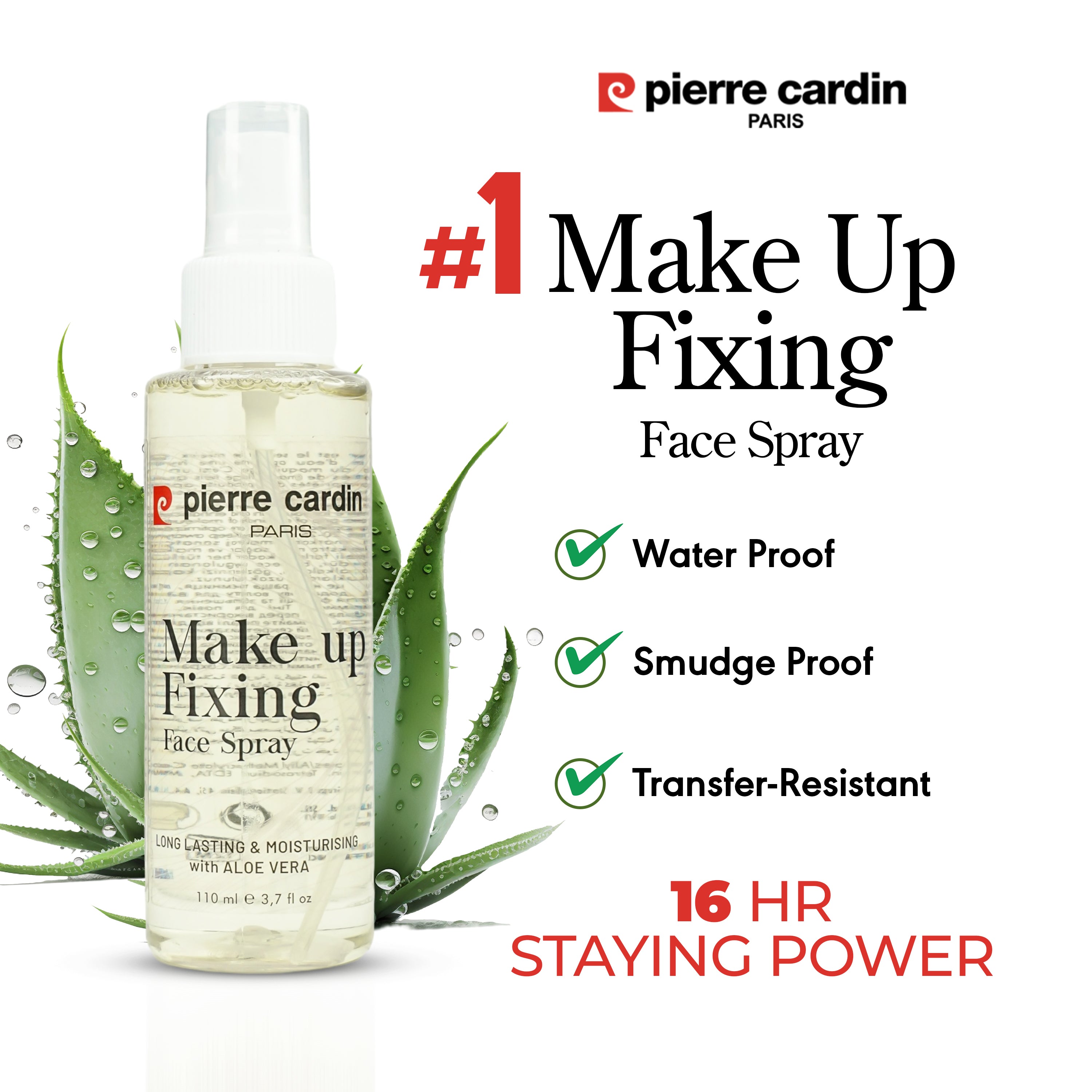 Make Up Fixing Spray 110ml - Pierre Cardin Pakistan 