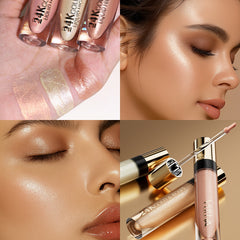 24K Gold & Roses Liquid Highlighter