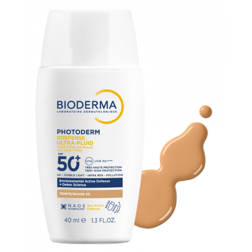 Bioderma Photoderm XDefense Photoprotector Gold Shade SPF50+ 40ml