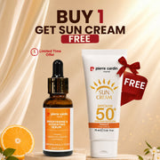 Buy 1 Vitamin C Serum Get 1 Sun Cream Free